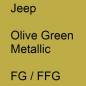 Preview: Jeep, Olive Green Metallic, FG / FFG.